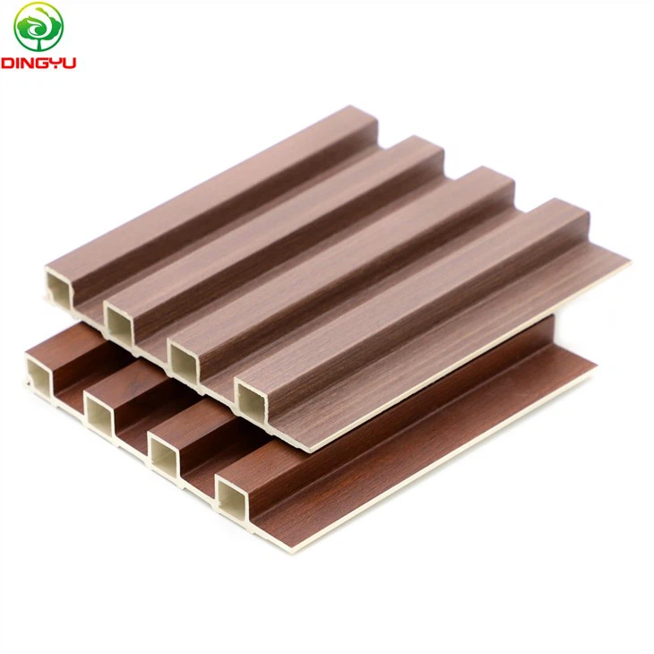 WPC Fluted Wall Panel Cladding For Decration